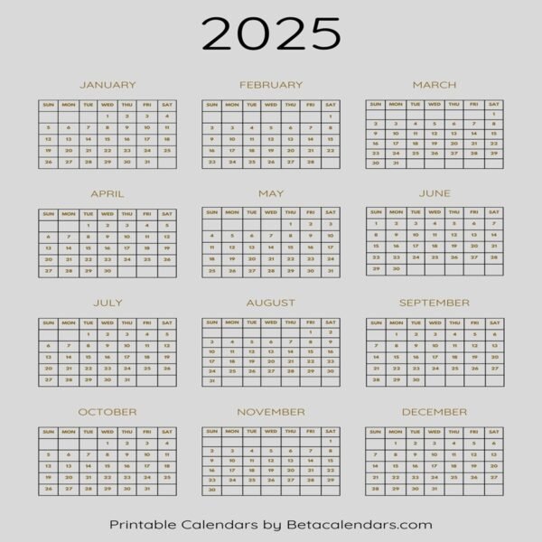 Bulk Calender Printing - Image 1