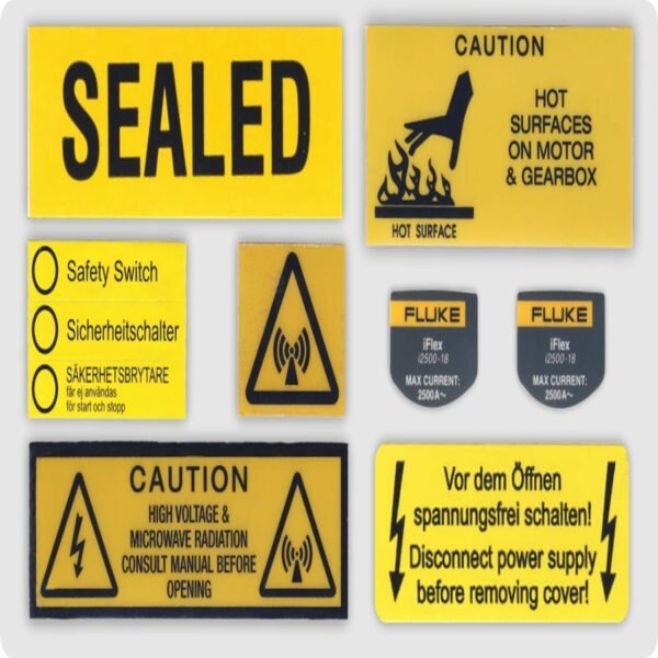 Industrail Labels - Image 1