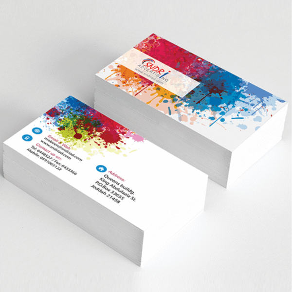 Double side printed visiting cards - Image 4